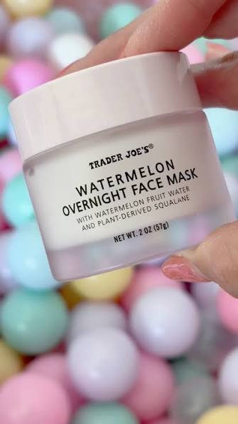 Trader Joe's Watermelon Overnight Face Mask
