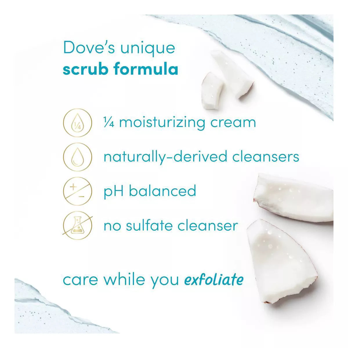 Dove Beauty Scrub - Tropical Coconut & Lime - 15 oz