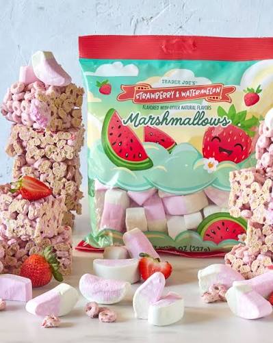 Trader Joe's Strawberry Watermelon Marshmallows