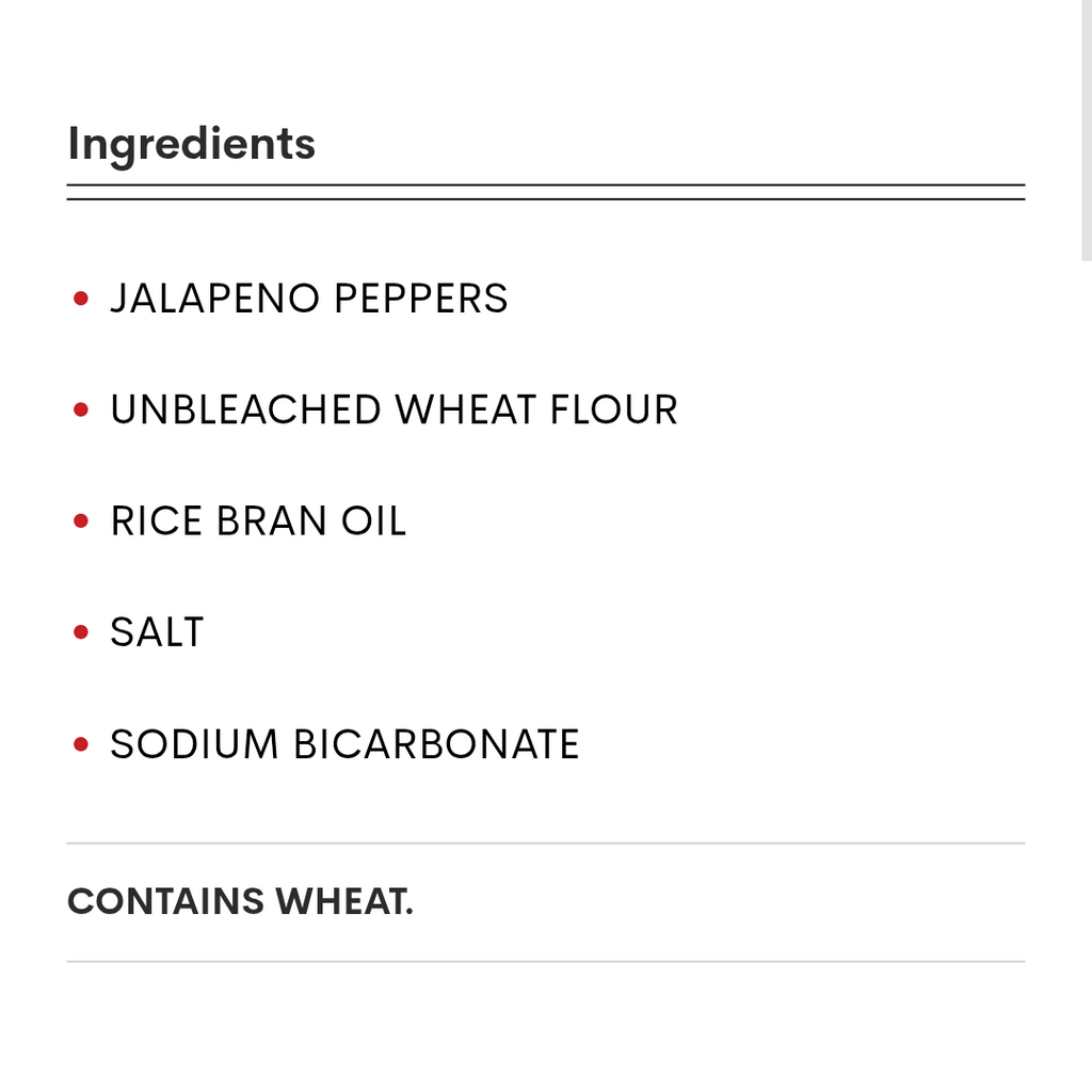 Trader Joe's Crispy Jalapeno Pieces
