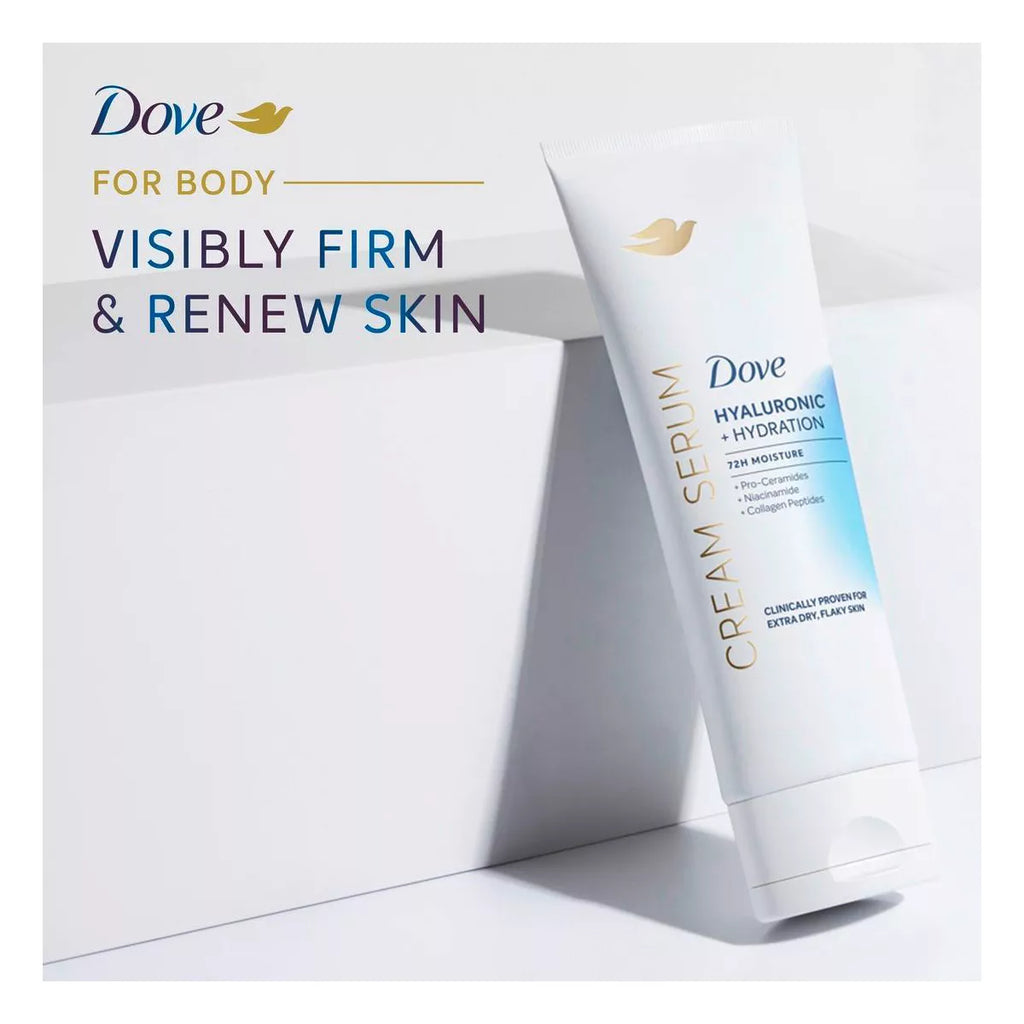 Dove Beauty Hyaluronic and Hydration Cream Serum Body Lotion - 8 fl oz