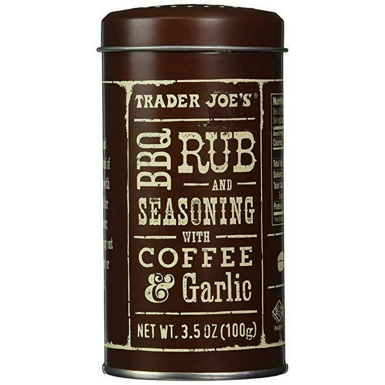 Trader Joe's BBQ Rub and Seasoning with Coffee & Garlic