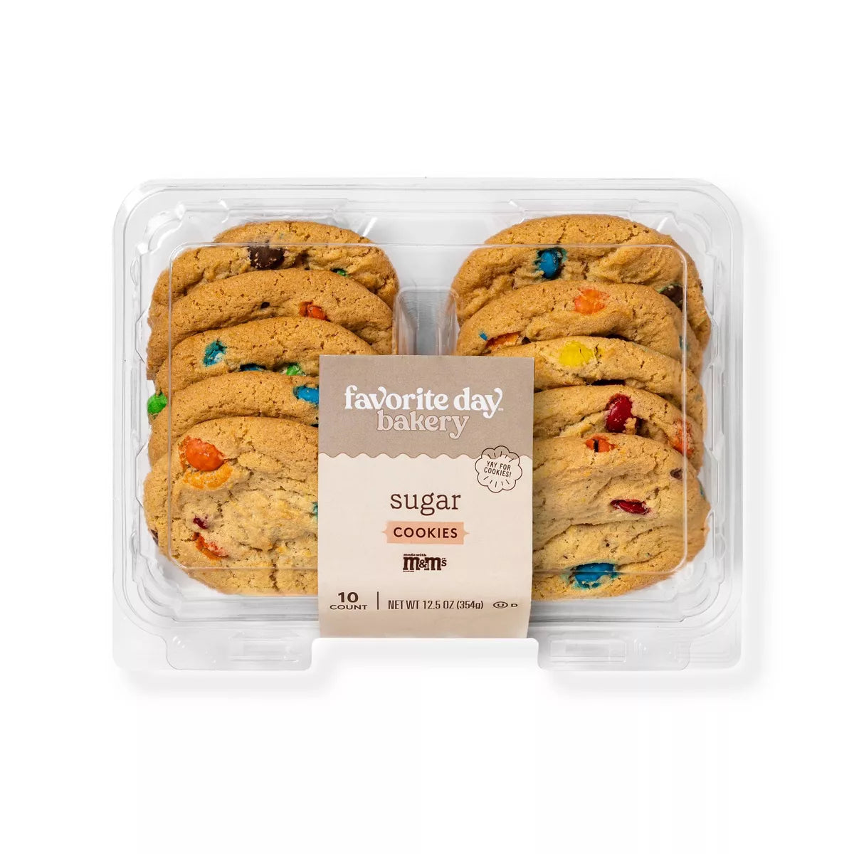 Sugar Cookies with M&Ms - 10ct/12.5oz -Target Favorite Day
