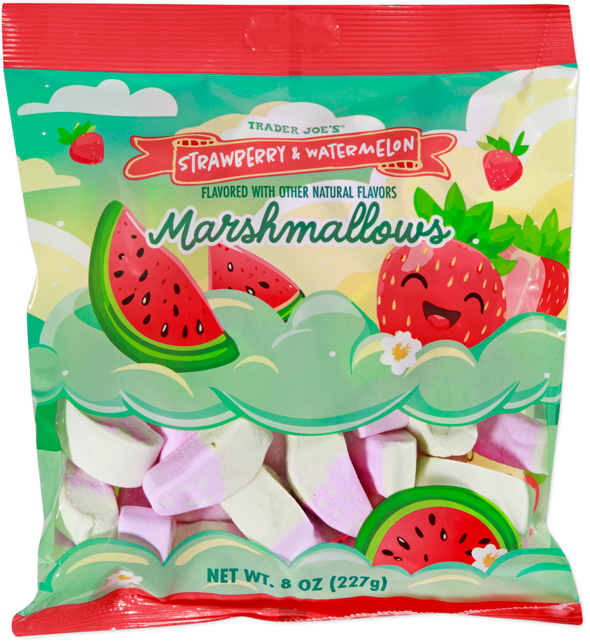 Trader Joe's Strawberry Watermelon Marshmallows
