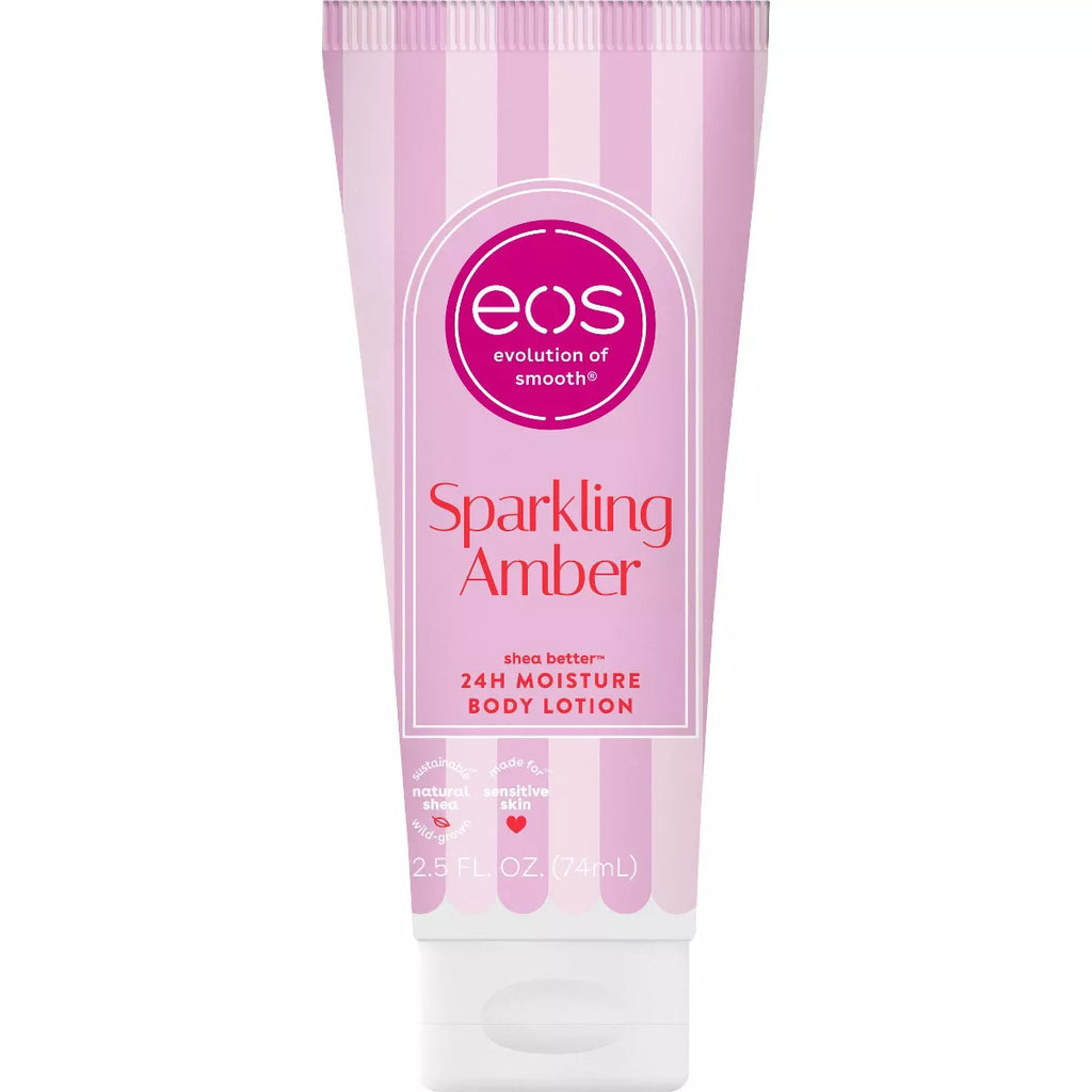eos Mini Body Lotion - Sparkling Amber - 2.5oz