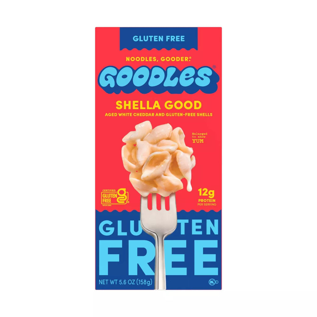 Goodles Shella Good Gluten Free Aged White Cheddar Protein Mac and Cheese