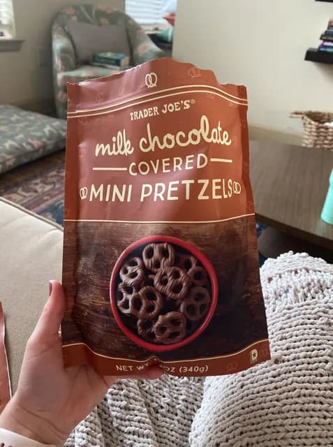 Trader Joes Milk Chocolate Covered Pretzels
