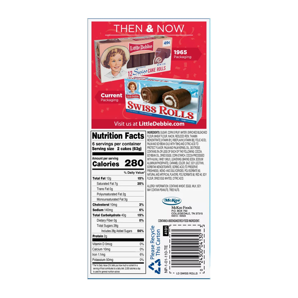 Little Debbie Swiss Rolls