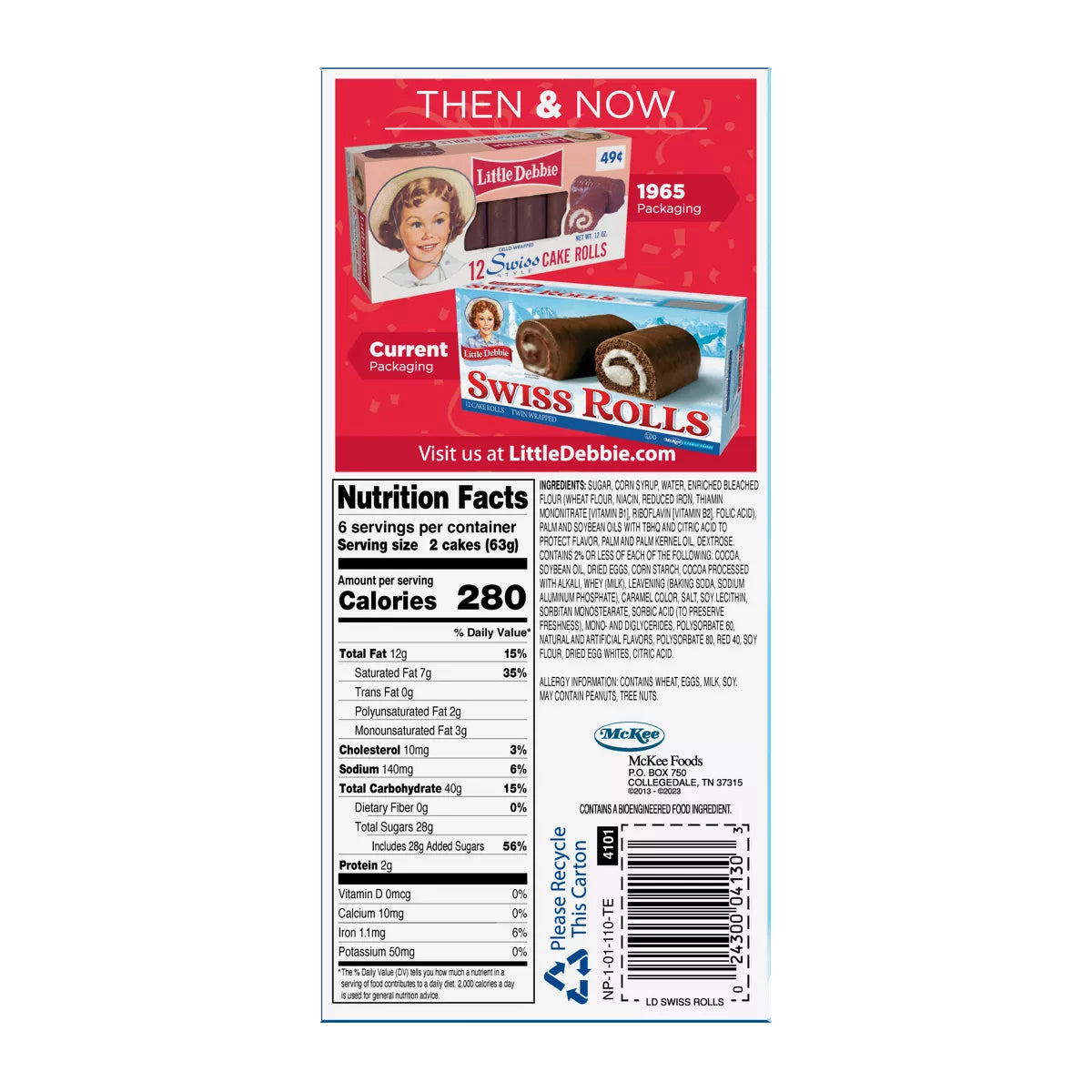 Little Debbie Swiss Rolls