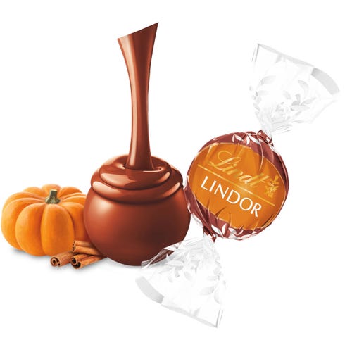 Lindt Lindor Milk Chocolate Truffles Pumpkin Spice