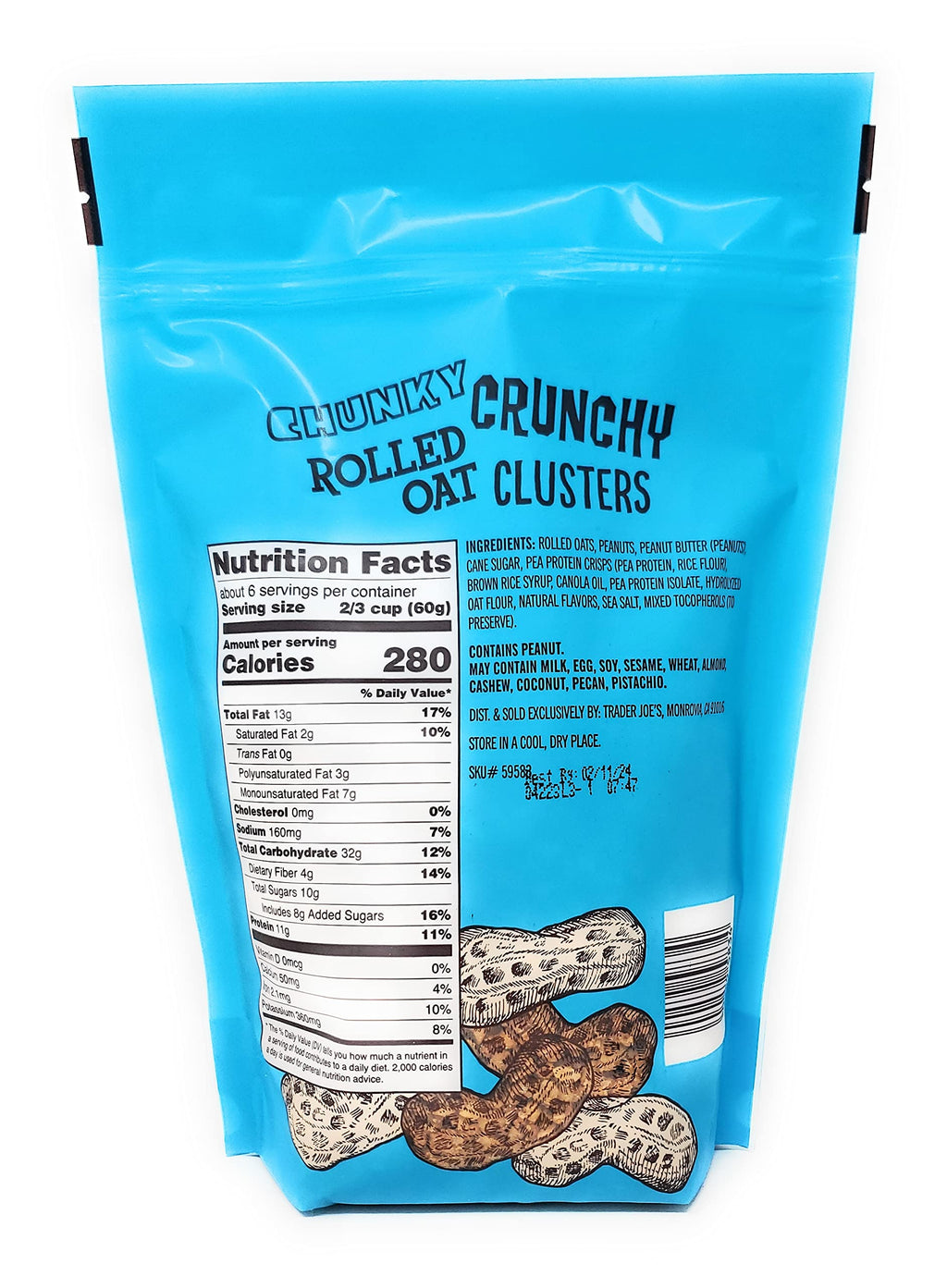 Trader Joe's Peanut Butter Protein Granola