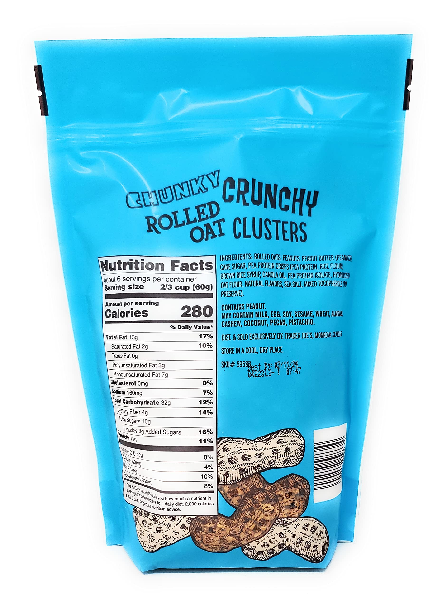 Trader Joe's Peanut Butter Protein Granola