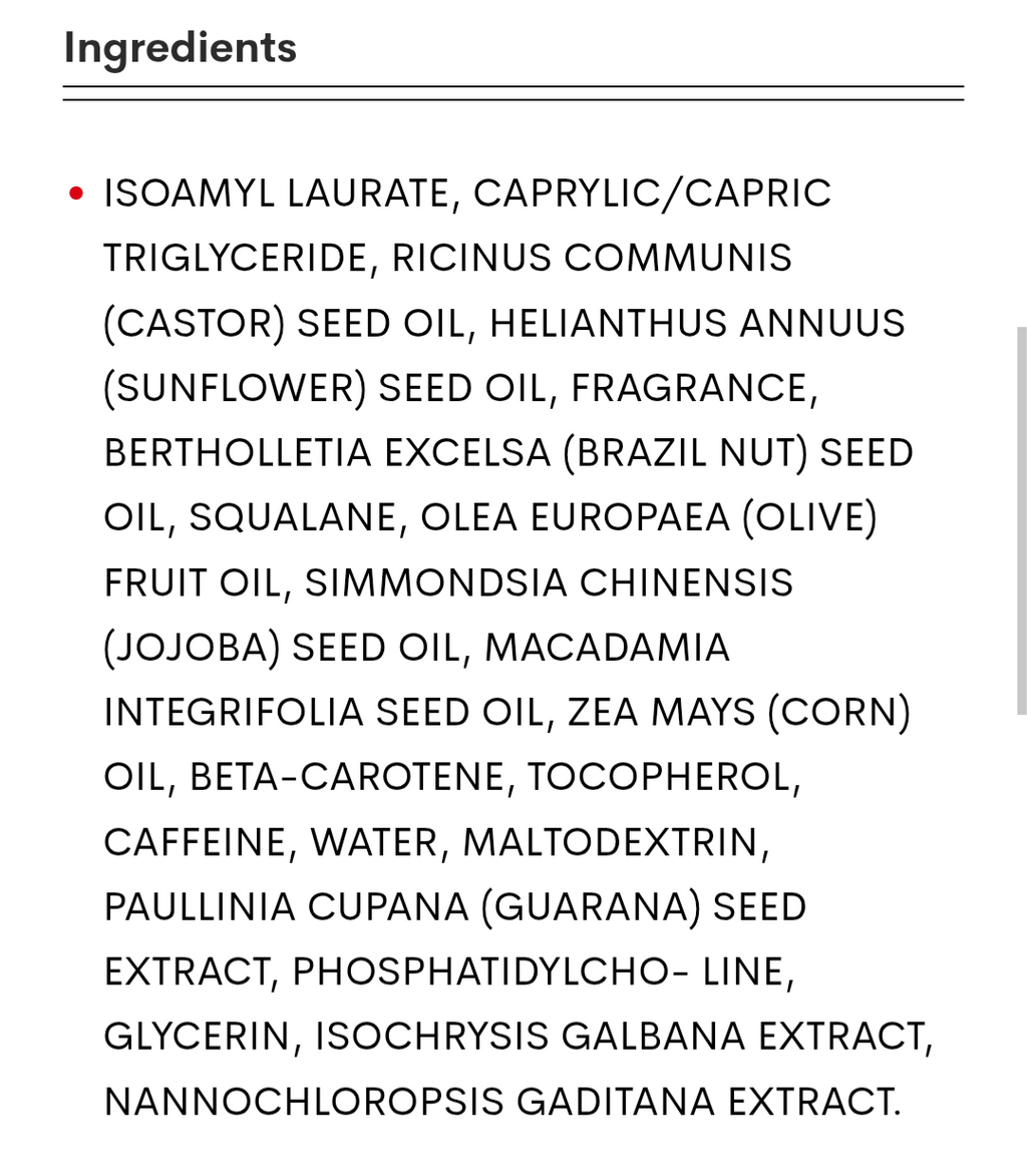 Trader Joe's Brazil Nut Body Oil