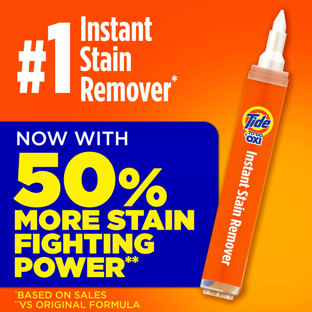 Tide To Go Stain Remover Pen - 3ct