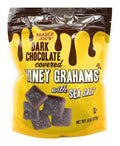 Trader Joe's Dark Chocolate covered Honey Grahams with Sea Salt