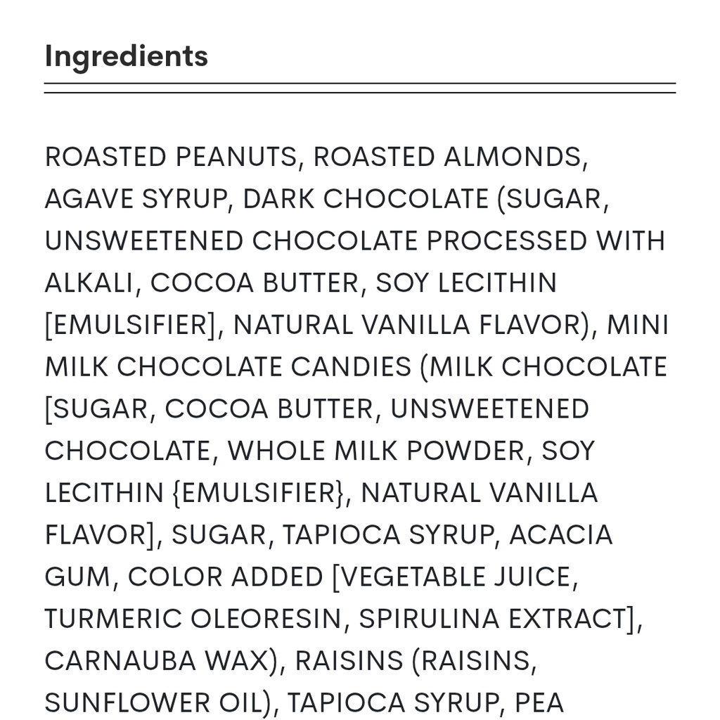 Trader Joe's Rainbows End Trail Mix Bars