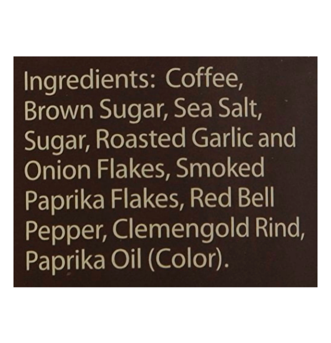 Trader Joe's BBQ Rub and Seasoning with Coffee & Garlic
