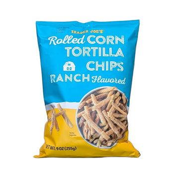 Trader Joe's Ranch Flavored Rolled Corn Tortilla Chips