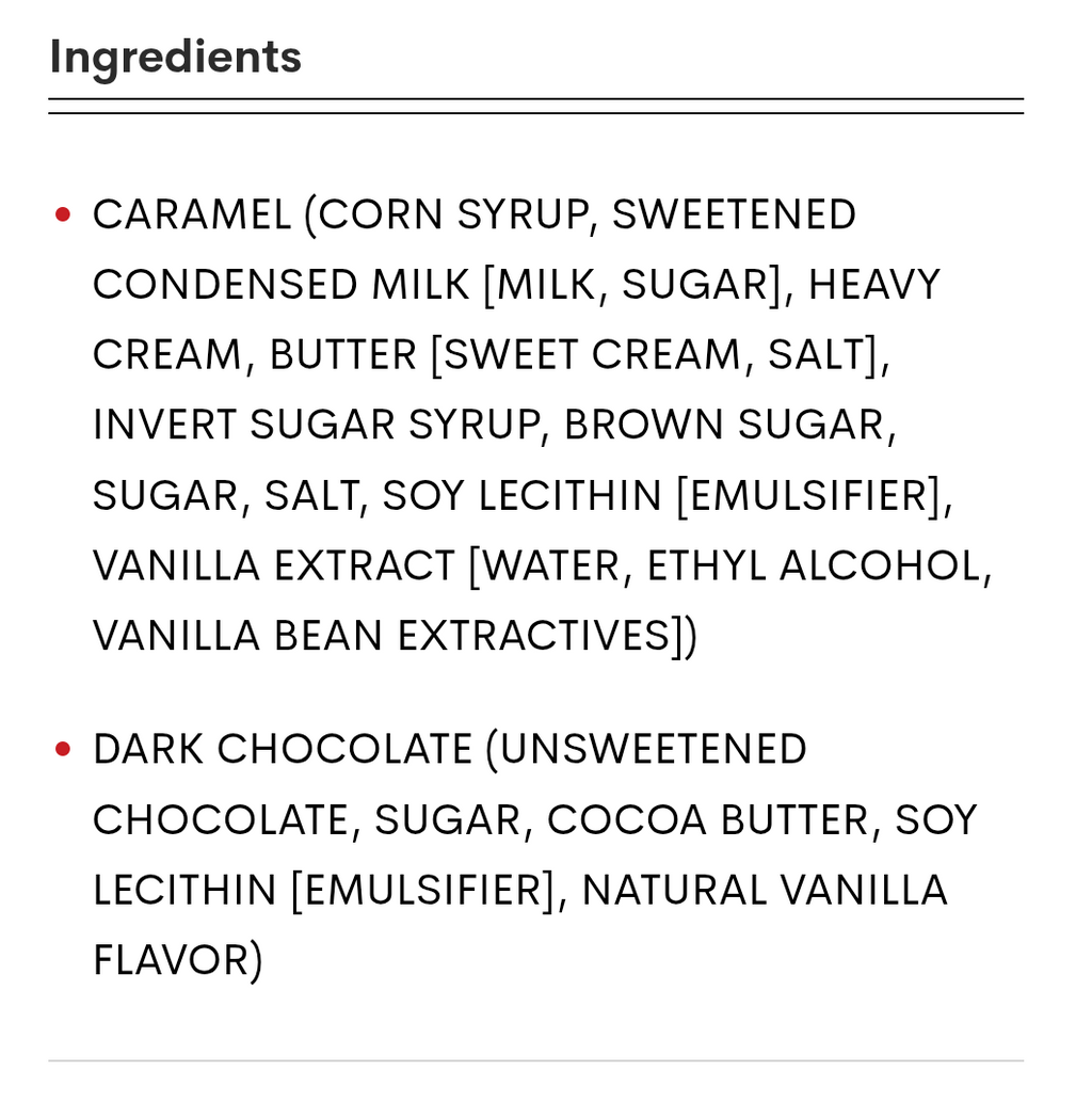 Trader Joe's Dark Chocolate Covered Caramels