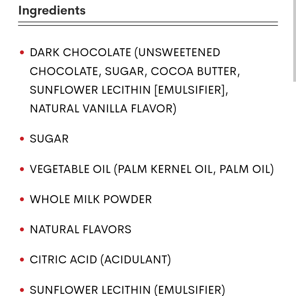 Trader Joe's Dark Chocolate Mango Passion Fruit Creme Thin Cups