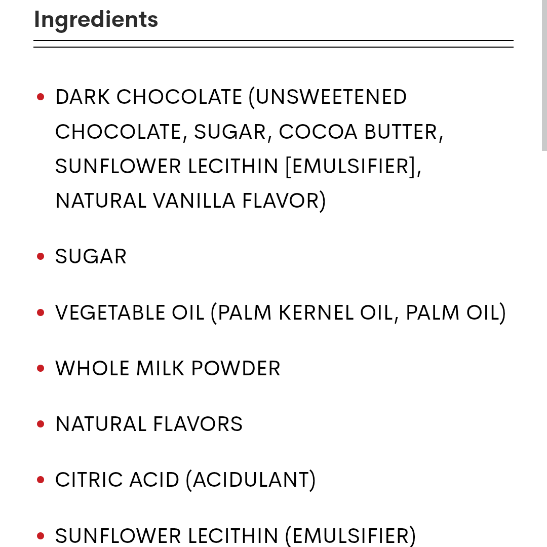 Trader Joe's Dark Chocolate Mango Passion Fruit Creme Thin Cups