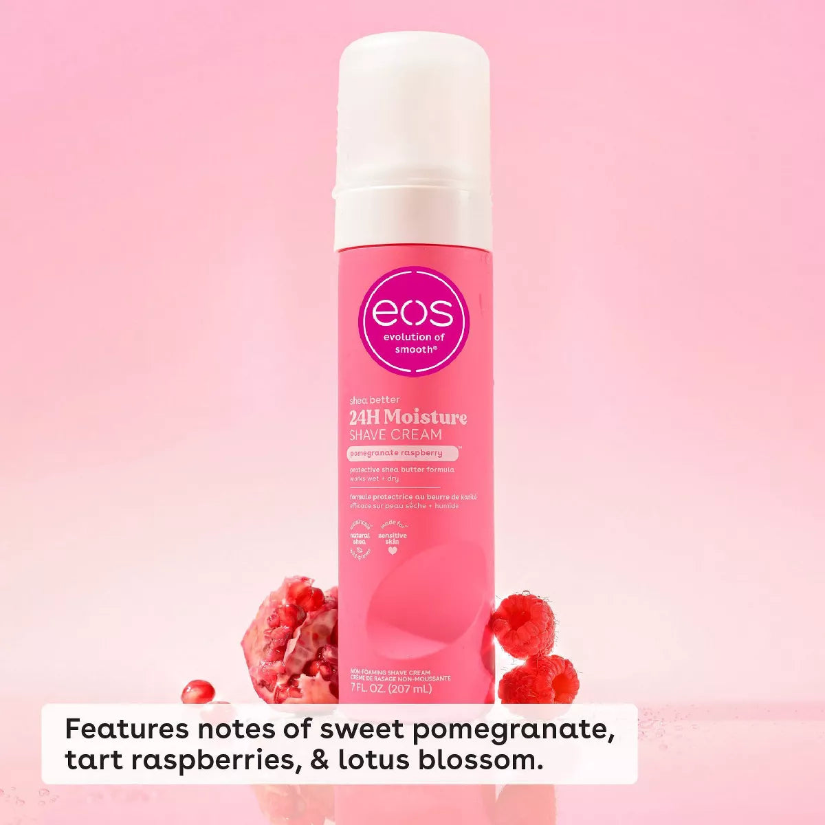 eos Shea Better Women's Shave Cream - Pomegranate Raspberry