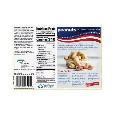 Little Debbie Nutty Buddy Bars