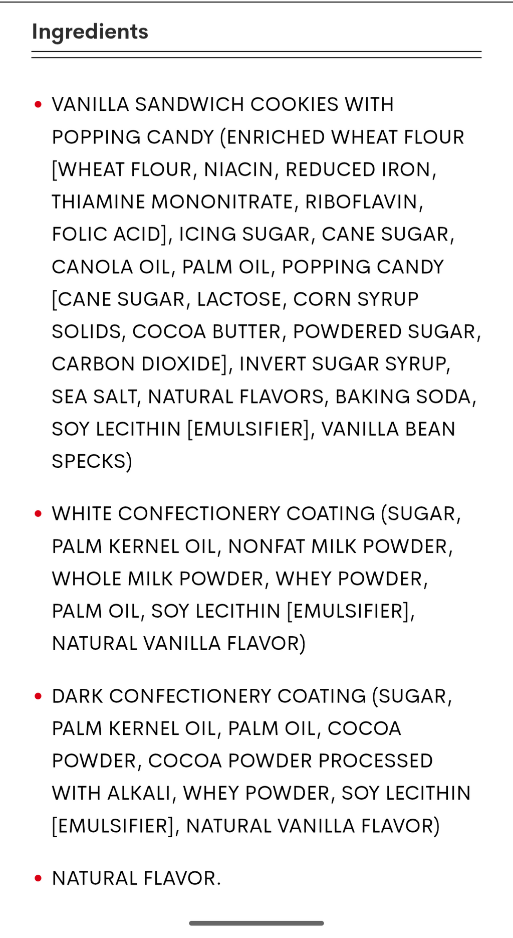 Trader Joe's Root Beer Float Pieces