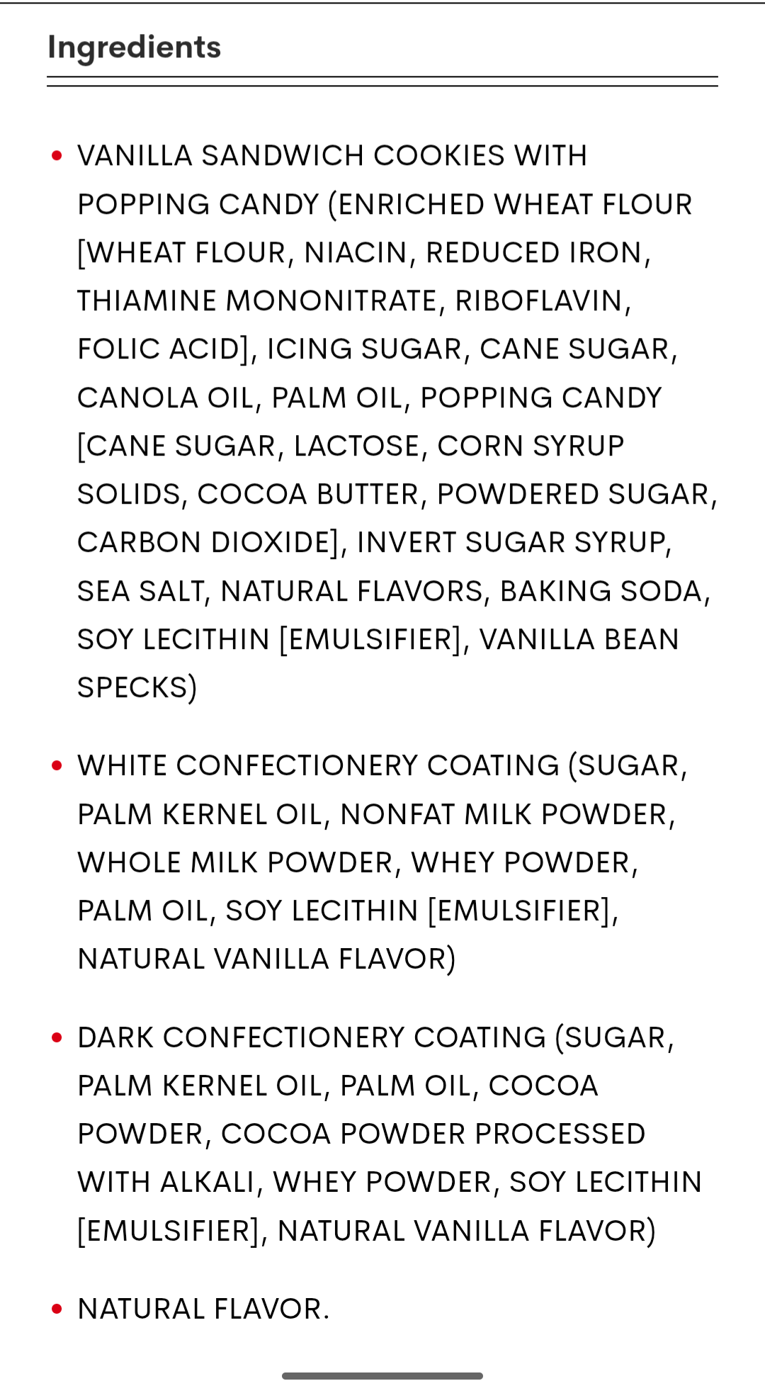 Trader Joe's Root Beer Float Pieces