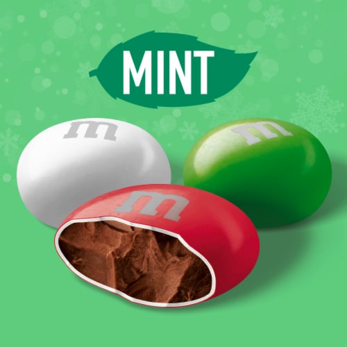 M&M's Mint Holiday Milk Chocolate Candy Bag -10oz