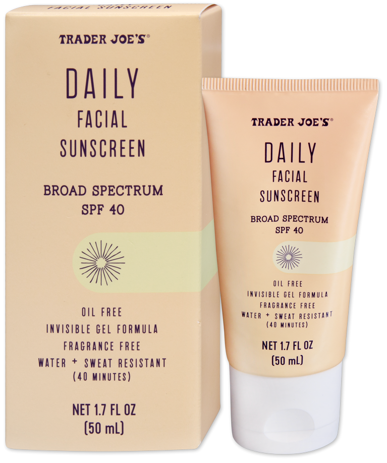 Trader Joe's Invisible Gel Daily Sunscreen SPF 40