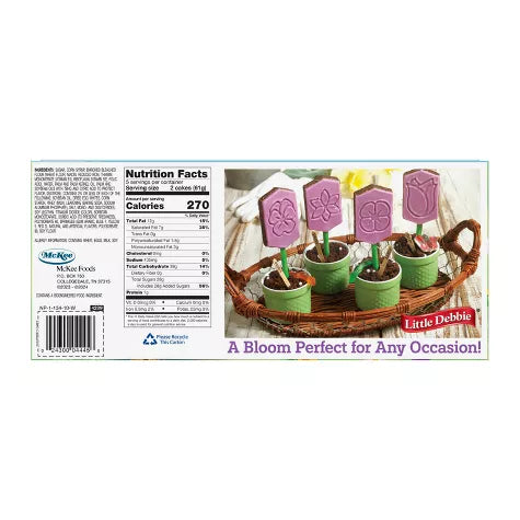 Little Debbie Easter Vanilla Butterfly Cakes