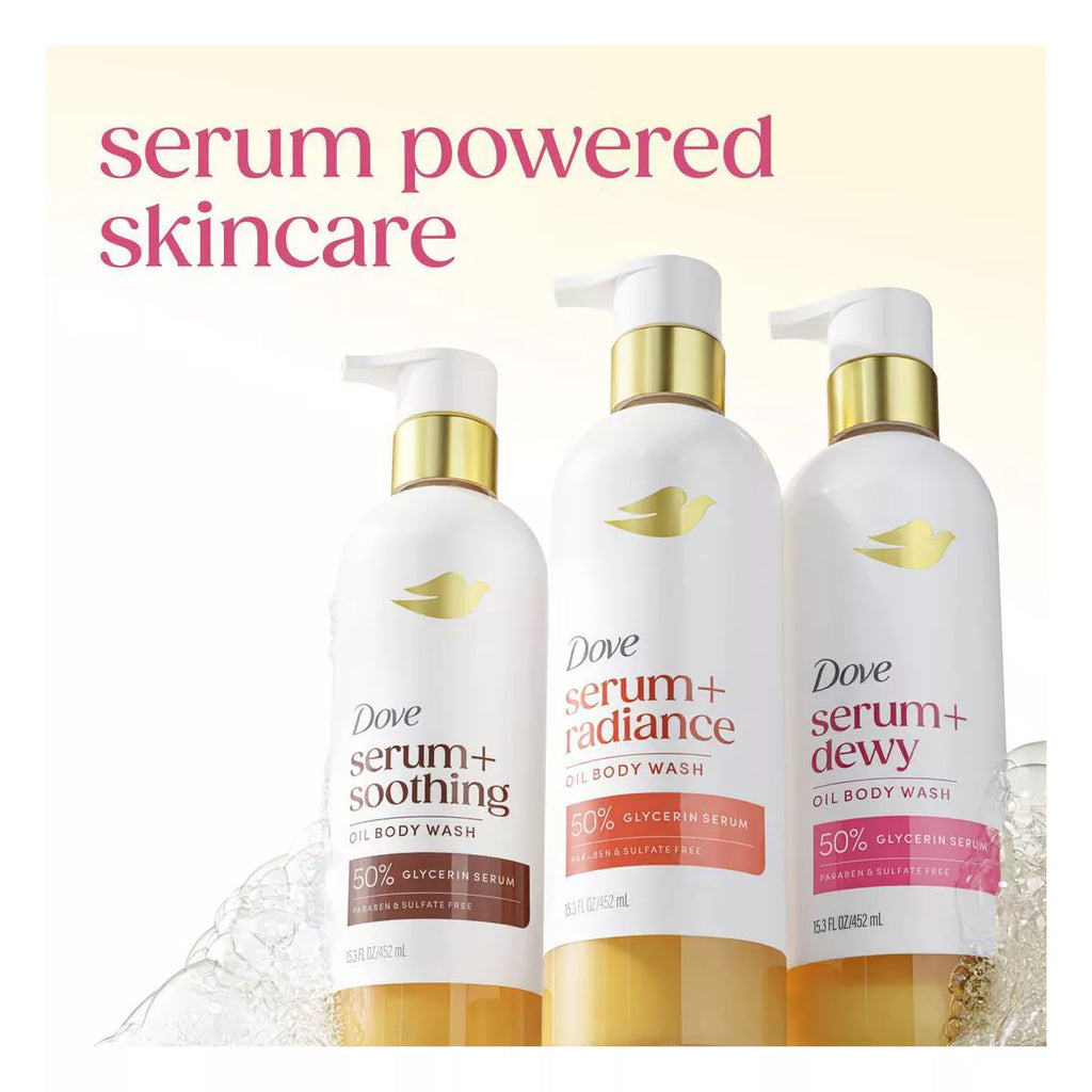 Dove Beauty Serum + Soothing Oil Body Wash