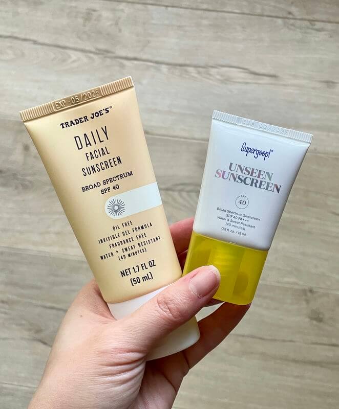 Trader Joe's Invisible Gel Daily Sunscreen SPF 40