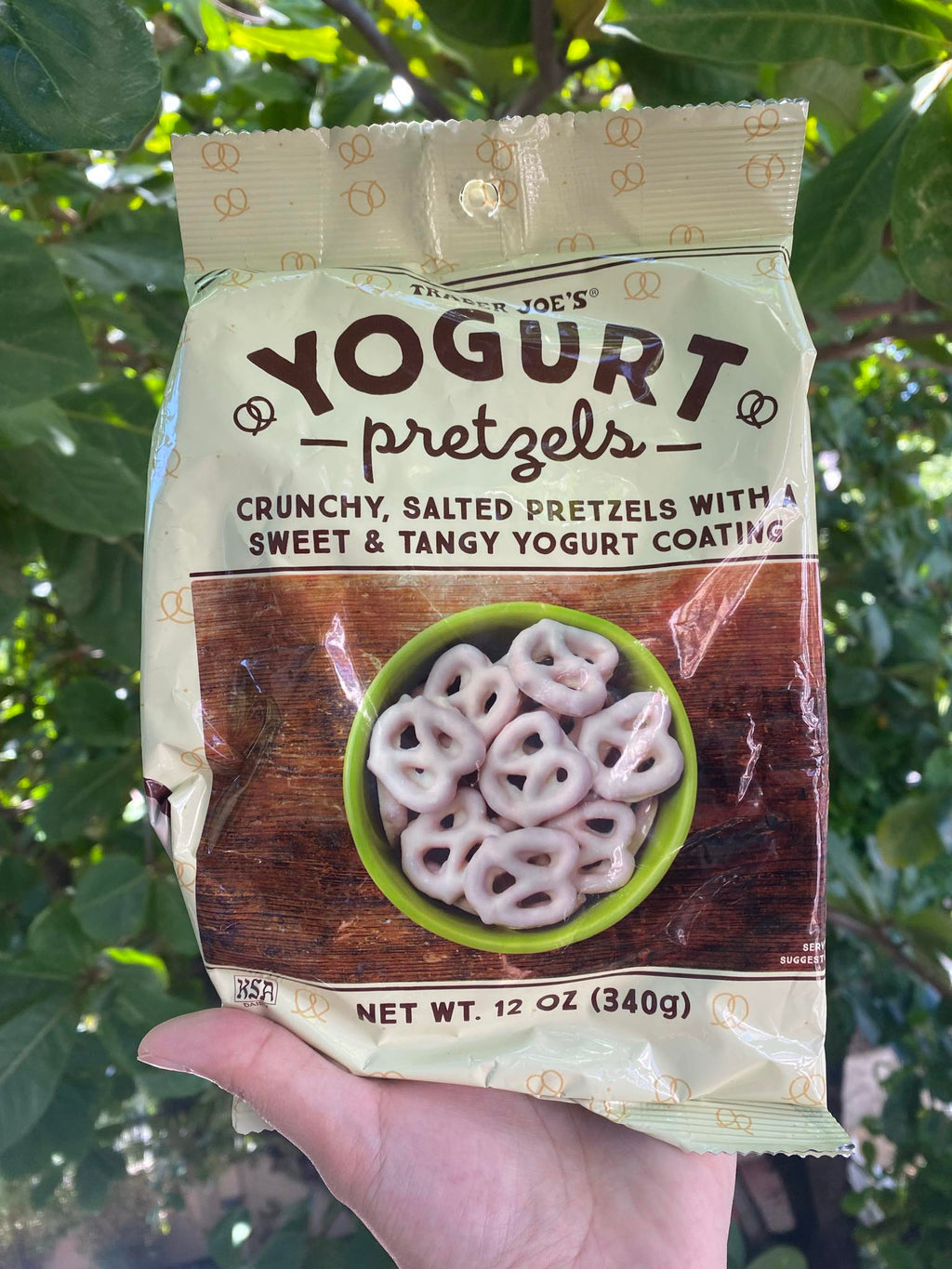 Trader Joe's Yogurt Pretzels