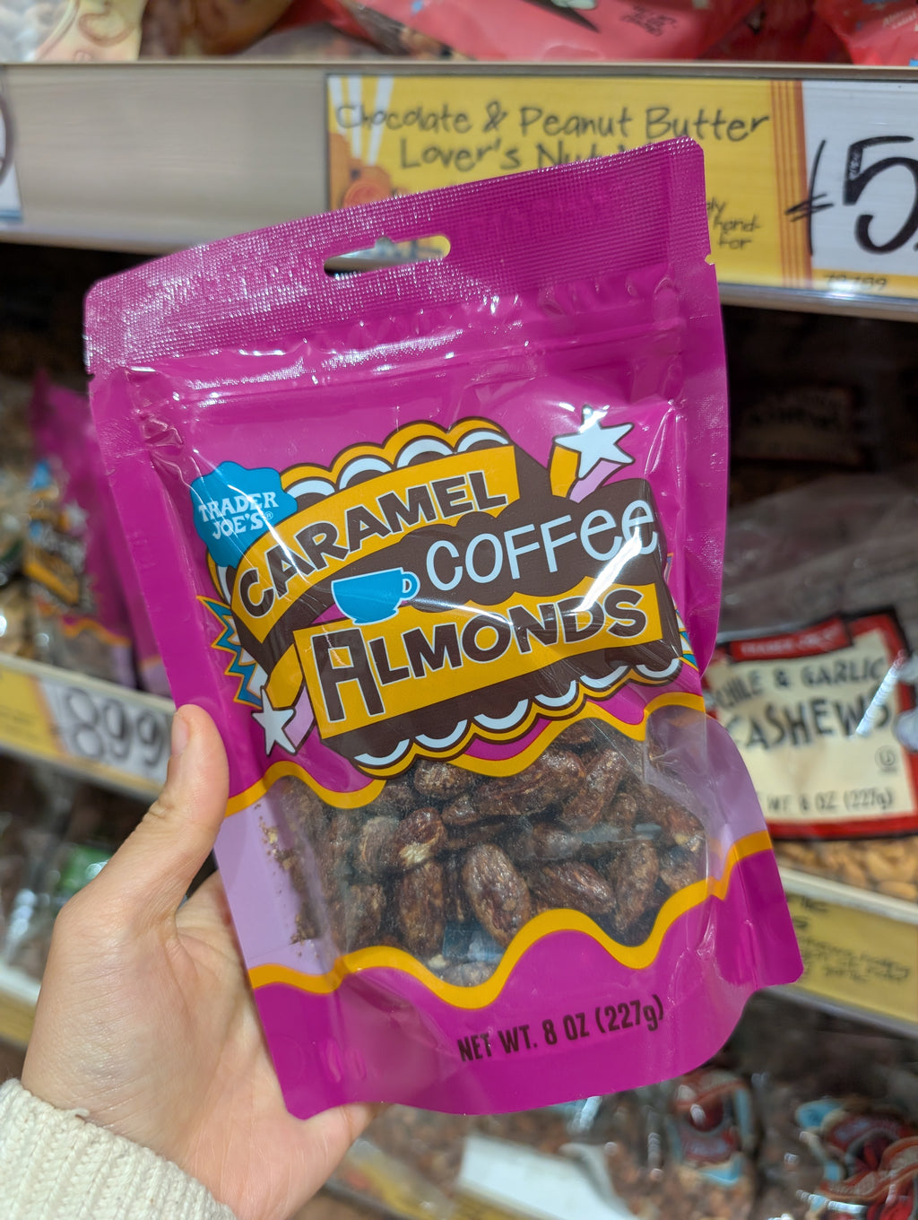 Trader Joe's Caramel Coffee Almonds