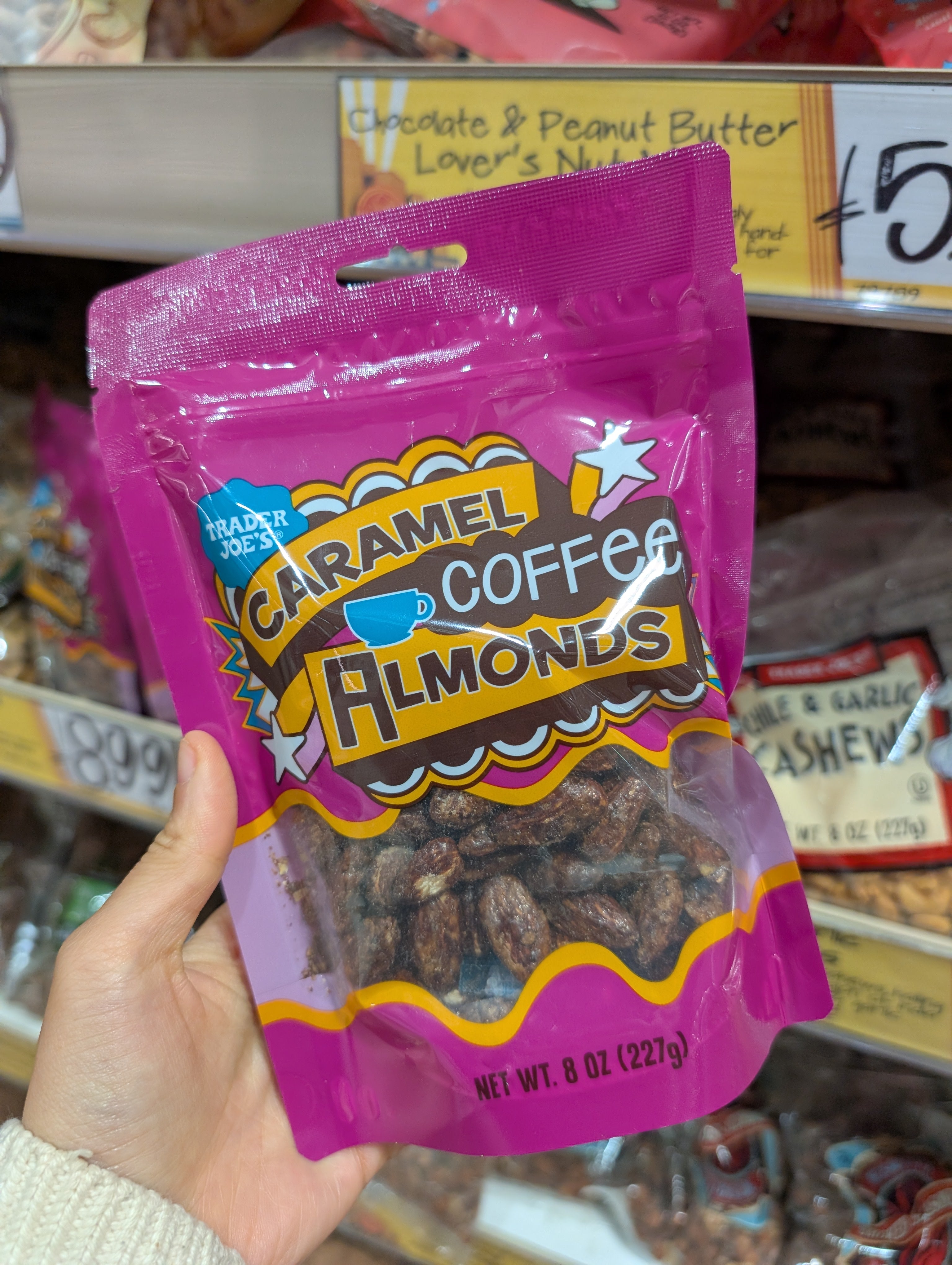 Trader Joe's Caramel Coffee Almonds