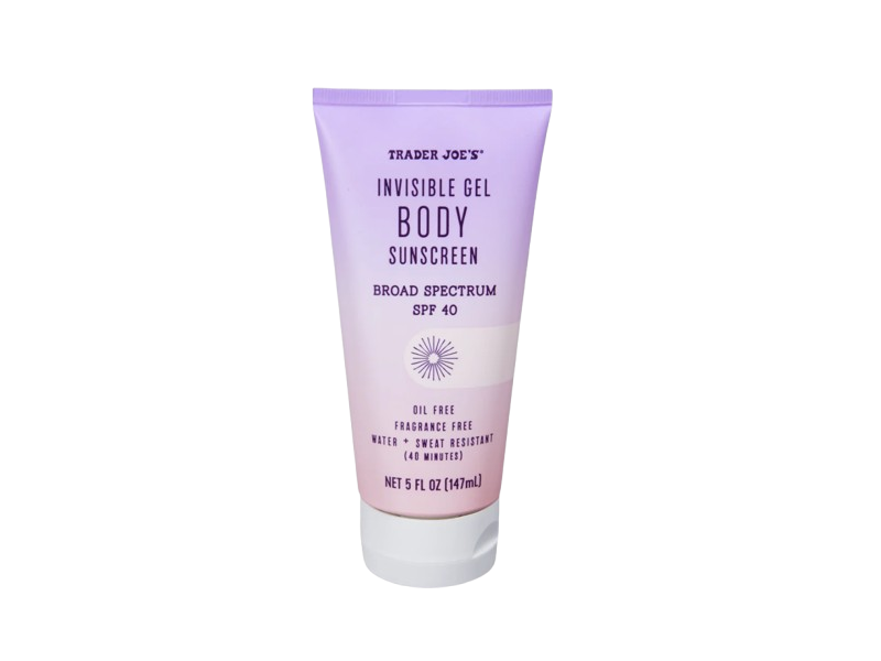 Trader Joe's Invisible Gel Body Sunscreen SPF 40