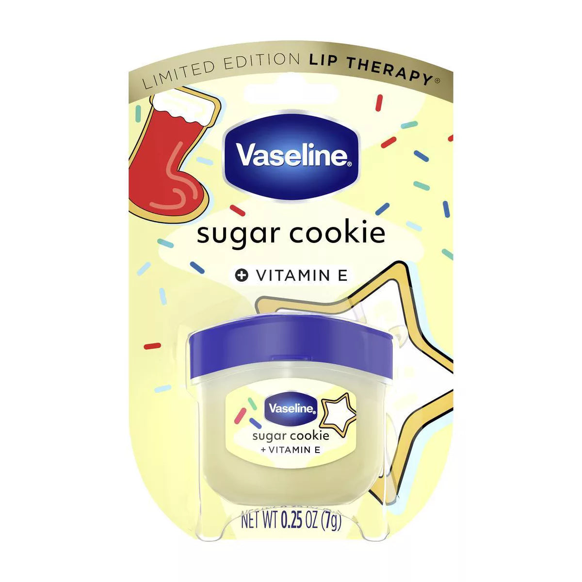 Vaseline Holiday Limited Edition Lip Balm - Sugar Cookie