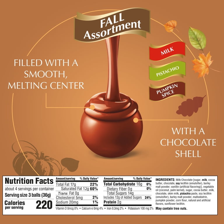 Lindt Lindor Fall Milk Chocolate