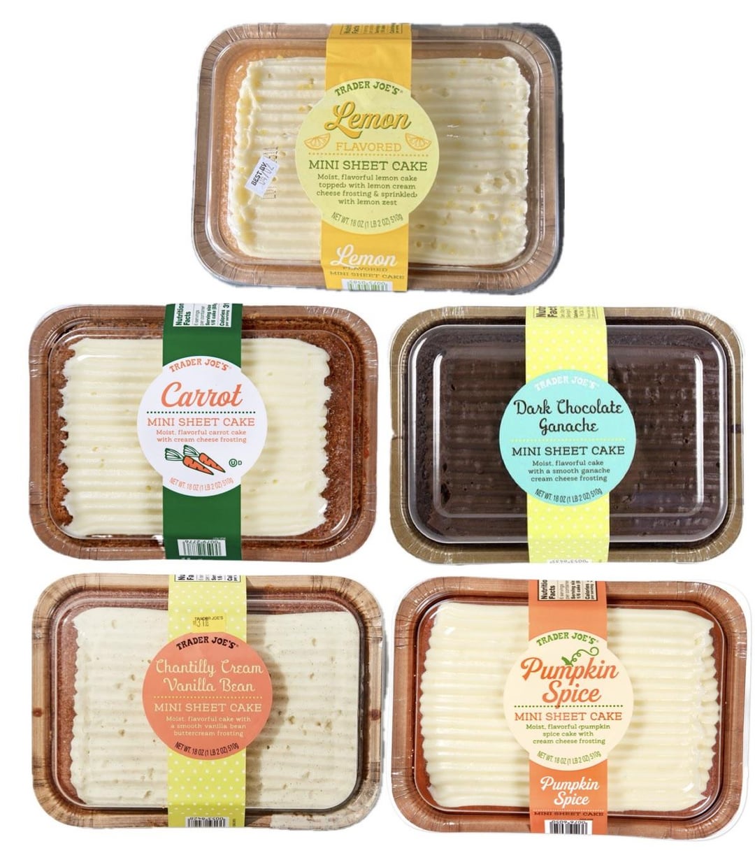 Trader Joe's Mini Sheet Cake - Dark Chocolate Ganache