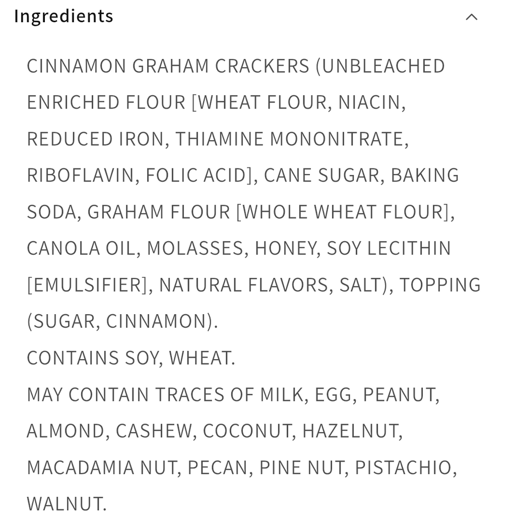 Trader Joe's Cinnamon Graham Crackers