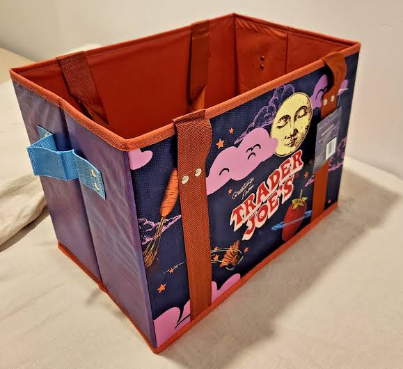 Trader Joe's Stand Up Collapsable Grocery Tote