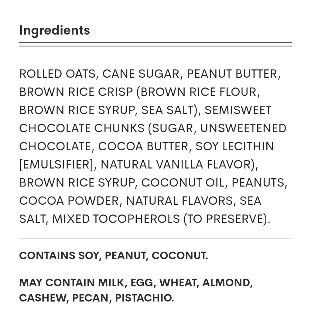 Trader Joe's Peanut Butter Chocolate Granola