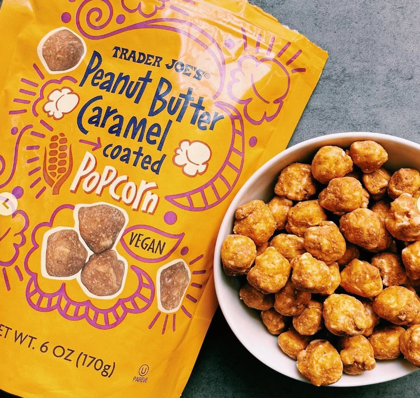 Trader Joes Peanut Butter Caramel Popcorn