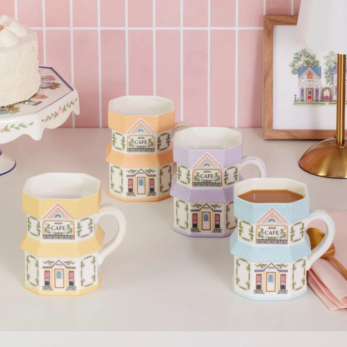 Lenox Mugs - 4 Piece Set