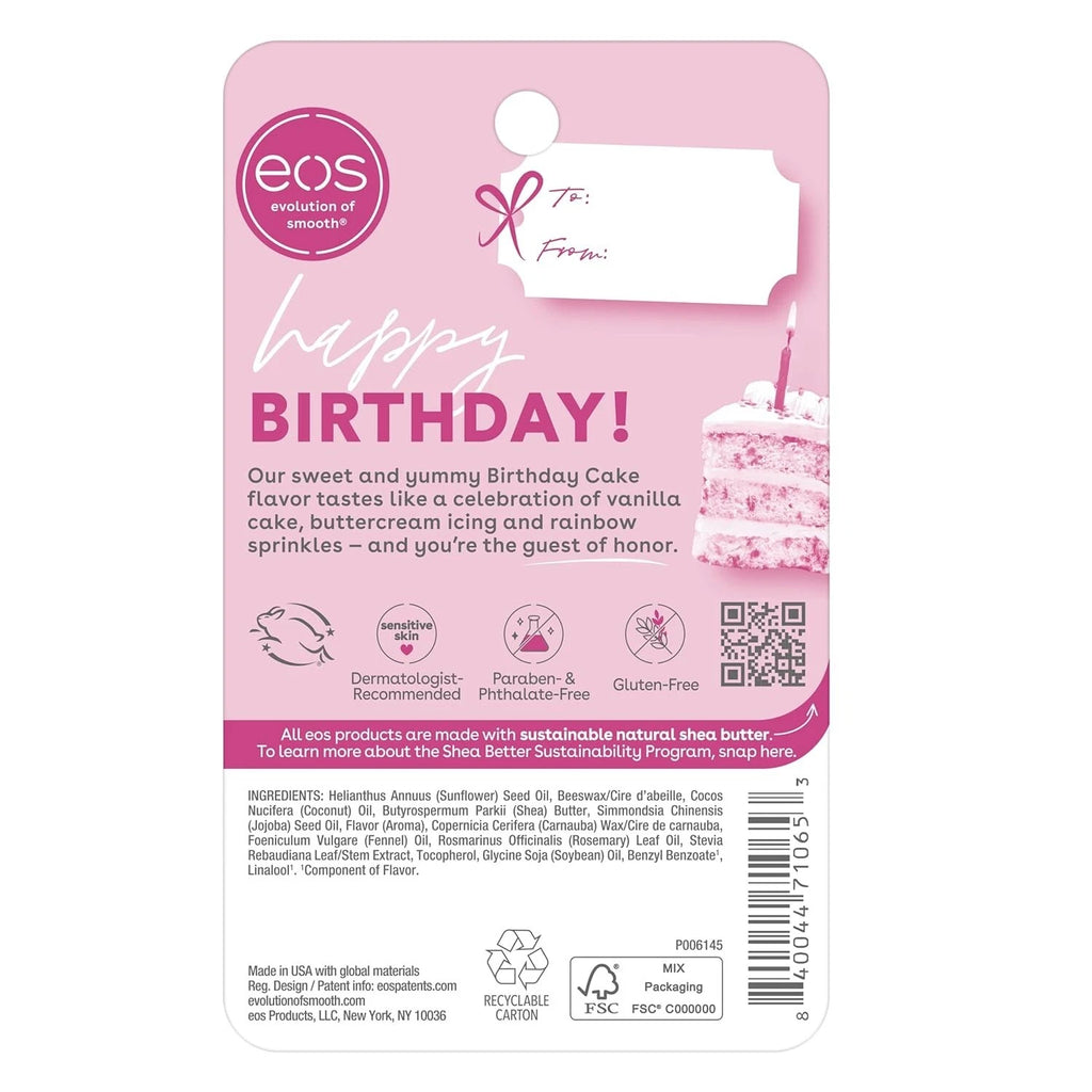 EOS Lip Balm Birthday Cake