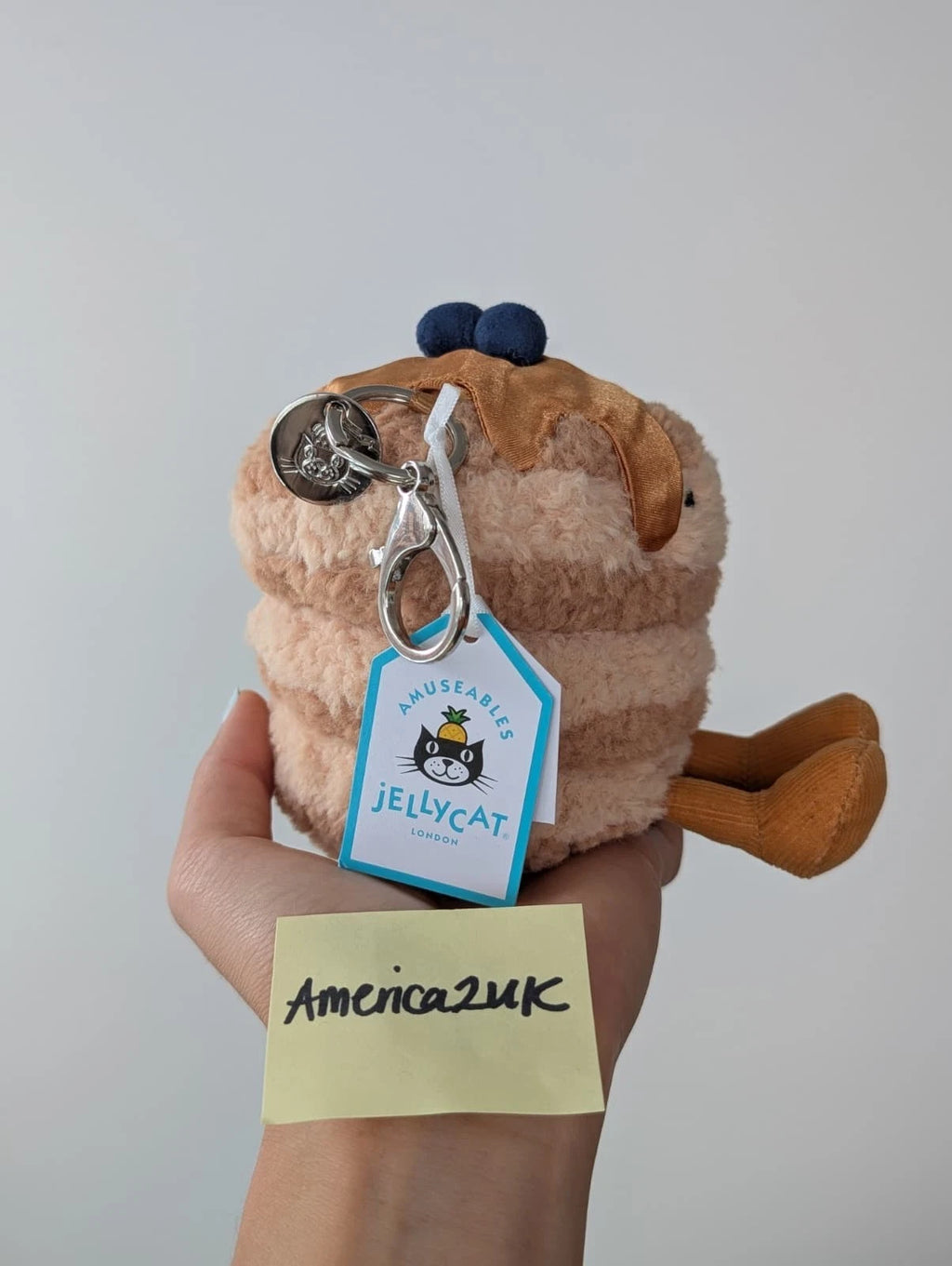 Fran Pancake Bag Charm