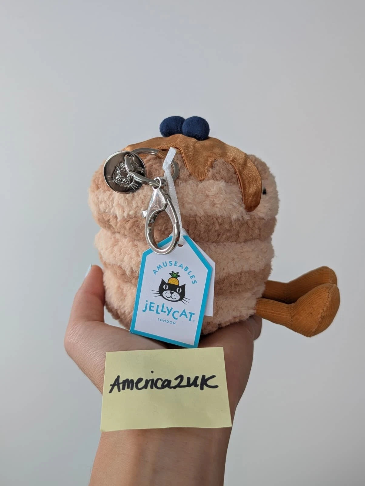 Fran Pancake Bag Charm