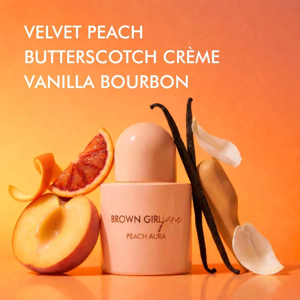 BROWN GIRL Jane Peach Aura Eau De Parfum Fragrance